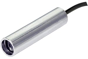 Quarton Laser Module VLM-635-58 LPO-D20-F90 Red Crosshair Laser Module Fan Angle 20° Uniform Line, Class I Laser, Less Than 0.39mW (Focus: 90cm)