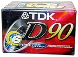 TDK D90 - High Output - Blank Cassette Tapes - Type