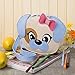 Ava & Kings Girls PU Faux Leather Purse Crossbody Handbag for Kids - Blue Puppy