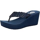 yellow box navy flip flops