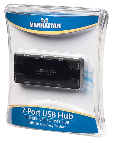 MANHATTAN Hi-Speed USB Pocket Hub (161169)