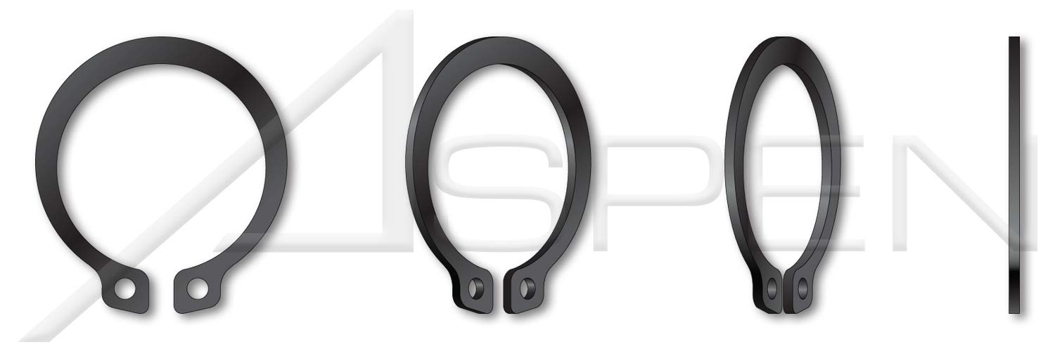 DIN 471 Metric M48 Phosphate Coated 40 pcs Spring Steel External Retaining Rings tillescenter