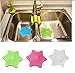 Kitchen Sink Tub Living Floor Drain Hair Stopper Bath Catcher Sink Strainer Sewer Filter Shower Cover- Random Color