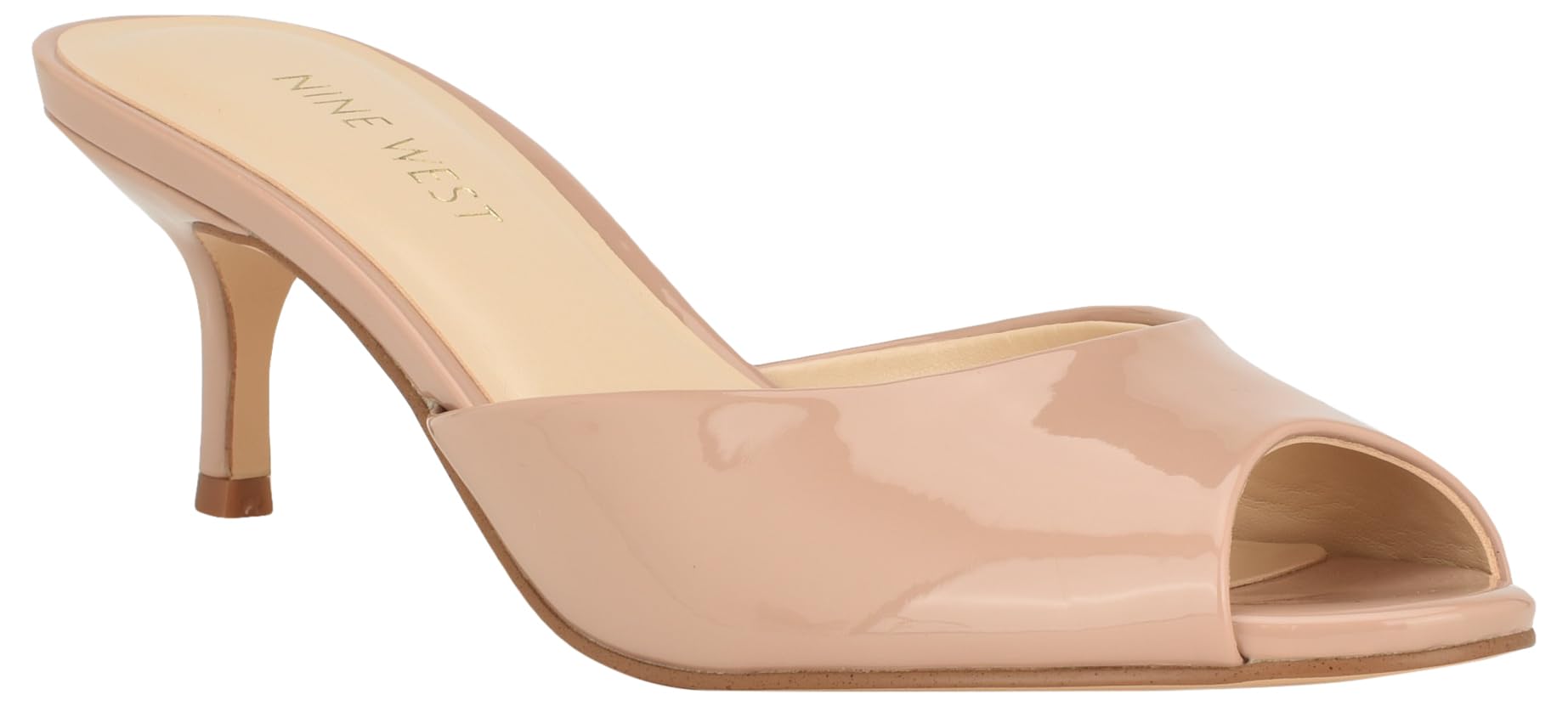Nine West Women’s Luvlie3 Heeled Sandal, Barely Nude 110, 11