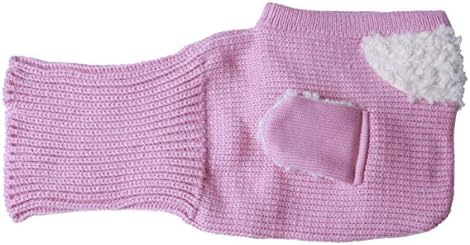 PETREL Baby Girls Boys Winter Hat Scarf Earflap Hood Scarves Skull Caps Pink