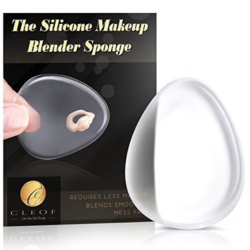 Professional Silicone Makeup Sponge – Liquid Foundation Applicator Blender – Drop Design