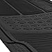 All Weather Tough Rubber Car Floor Mats Liners-Heavy Duty Trimmable Semi Custom Fit for Car Truck Van SUV (Black)