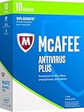 McAfee 2017 AntiVirus Plus-10 Devices