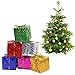 Fonxian Foil Gift Boxes - Assorted Colors - Miniature 2 Inches - 24pcs Christmas Decoration Ornaments