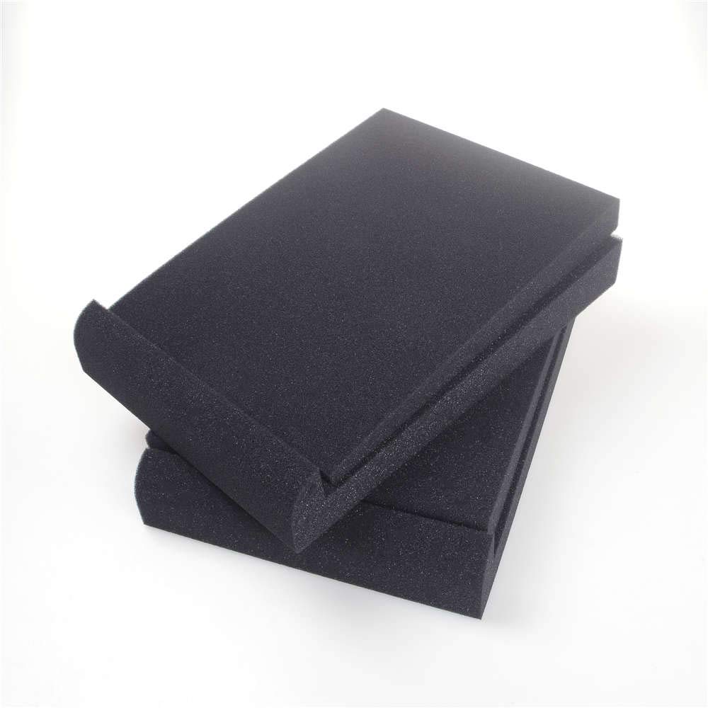 ANGEEK 20 x 28 x 4.2 cm Speaker Sound Insulation Mat Soundproofing Mat Acoustic Foam Board Sponge Sound Absorbing Pad Sound Reinforcement Cushion