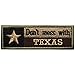 SpaceAuto Don't Mess With Texas State Flag Military Tactical Morale Desert Badge Hook & Loop Embroidery Patch 4.53