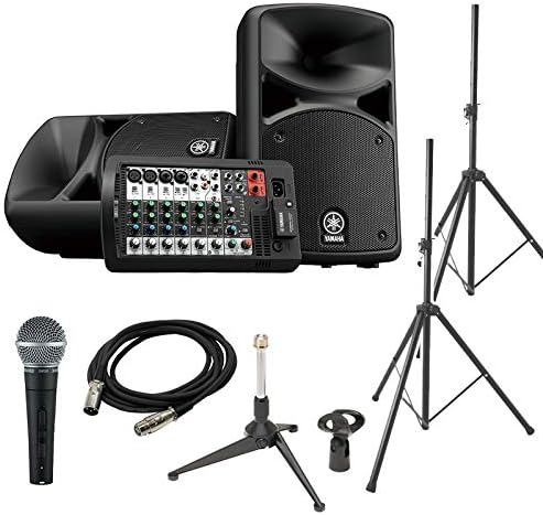 yamaha stagepas 400bt portable pa system with bluetooth