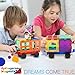 Pythagoras Magnets Car Magnets Magnetic Tile Expansion Set of 2 – Fun and Educational Stem Toys for Girls and Boys – Magnetic Blocks Car Set Compatible with All Kids Magnetic Tiles and Magnet Toys