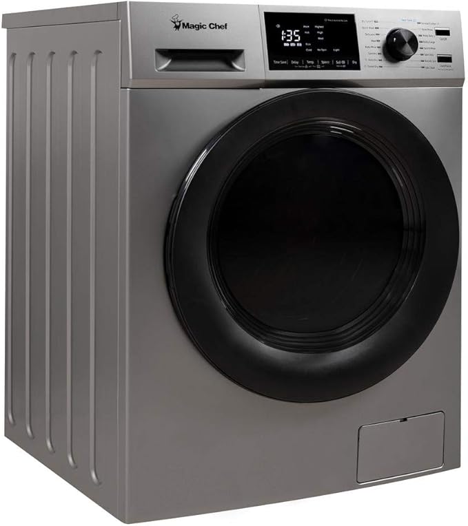 Magic Chef MCSCWD27S5 2.7 Cubic Foot Front Load Washing