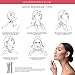Anacis Chin Tightener Face Mask – Toning Wrinkles Fine Lines Sagging Skin Neck Cream - V-Line face strap, Set