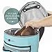 Knitting Bag - Yarn Organizer for All Your Knitting Accessories with Bonus Crochet Hook Case, 7 Pockets + Divider for Extra Storage of Projects & Supplies