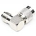 ANHAN Right Angle TNC Male to Female Adapter RF 90 Degree Coax Connector L Type TNC Connectors (2Packs)