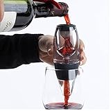 Wine Concierge Wine Aerator Premium Decanter Set with Sediment Filter and Table Stand
