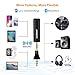 Mini Bluetooth Receiver, ELEGIANT Bluetooth 5.0 AUX Adapter Portable Wireless Receiver Hands-Free Calling 30M Range 3.5mm Aux Stereo Output for Car Home Audio Music Streaming Sound System