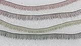 CHENGYIDA 4 Color Eyelash Kits For Reborn Baby Doll BJS SD Baby Doll Parts 20cm Length 8mm wide Soft and Realistic Eyelash