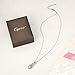 Caperci Sterling Silver Diamond Accent Twist Flame Pendant Necklace - Best Jewelry Gift for Women & Girls