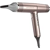 GAMA Italy Professional Hair Dryer Rose Gold - IQ Perfetto Lightweight, Powerful Pro Salon Blow with Diffuser & 2 Concentrator Nozzle Attachment Tools (Under 1LB)