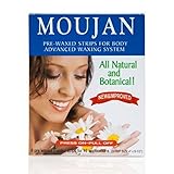 Moujan Pre-Waxed Strips for Body 8 ea ( Pack of 3)