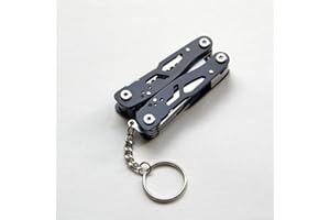 6-in-1 Stainless Steel Multifunctional Pliers Multi Tools Set-Black