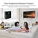 SONRU Bluetooth 5.0 Transmitter Receiver 2-in-1 Bluetooth Audio Adapter with Optical TOSLINK 3.5mm AUX and RCA Cable, aptX HD and aptX LL for TV Laptop Stereo Headphone Speakerthumb 3