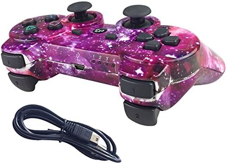 Nesada Wireless Bluetooth Controller For PS3 Double Shock (Starry Sky)