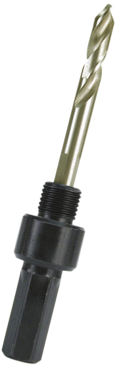 Ruko HSSE-Co 5 Arbor Holder Including Pilot Drill Bit for HSS and HSSE-Co 8 Bi-Metal 14.0-30.0mm Hole Saw, Bright Finish, 11.0 mm Shank Diameter, R126201