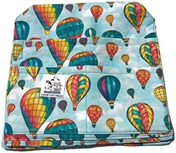 Hot Air Balloon Gifts Chair Caddy Up Up and Away Wheelchair Accessories Unique Gifts has 5 Pockets