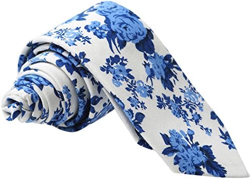 Mrpick Men Leopard Floral Necktie (Color 8)