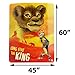 Disney The Lion King Kids Fleece Blanket & Throw, Super Soft, Warm, Breathable Fabric Comfortable Nap Mat, 45 x 60 inch Collectible Throw Ideal for Newborns, Toddlers, Babies, Children