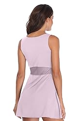 PCGAGA Women's Tennis Dress with Separate Shorts