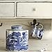 Portmeirion Home & Gifts Tea Caddy, Blue & White