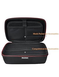 HESPLUS Estuche rígido de viaje con almacenamiento a prueba de golpes, compatible con 6-7 "pulgadas para Garmin nuviCam nuvi 2797LMT 65LM 2757LM 2689LMT Tomtom Go A través del navegador y accesorios GPS Mio