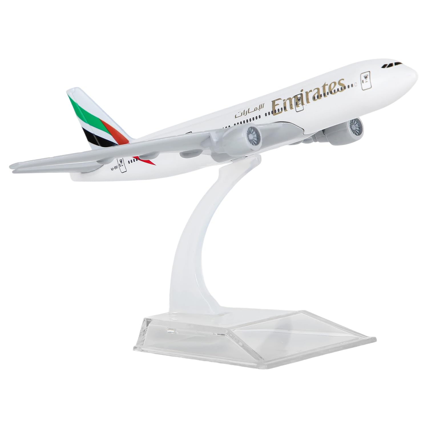 Nhemeylp Model Plane, Boeing 777 Airplane Model 1/400 Diecast Airplanes Model Aircraft with Stand for Collection and Display Aviation Enthusiast Gift