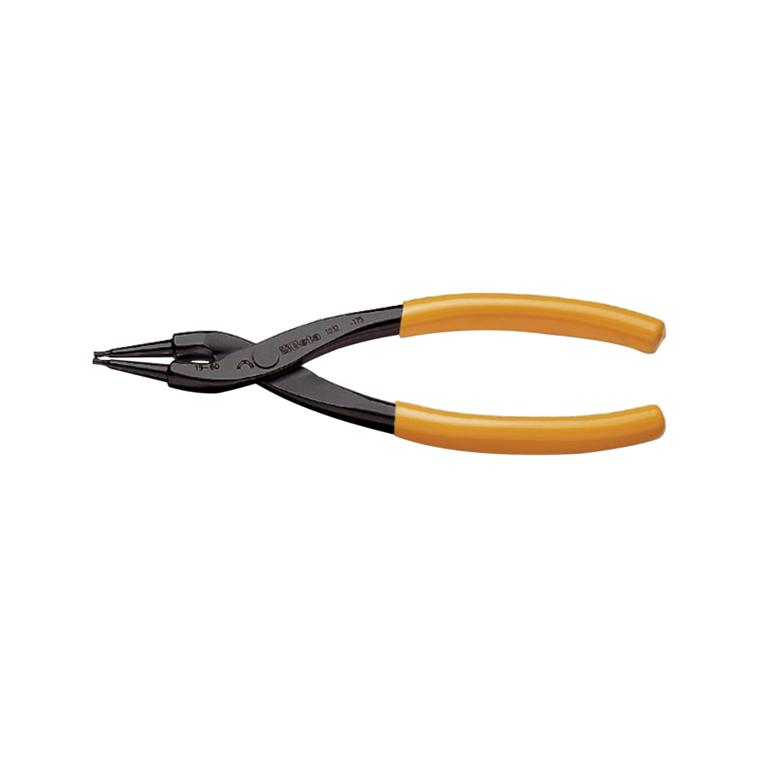 Beta 10320014 Model 1032 140X13 Internal Circlip Pliers, Straight Pattern, Pvc-coated Handles for 12-25mm Circlips, 140mm x 1.3mm