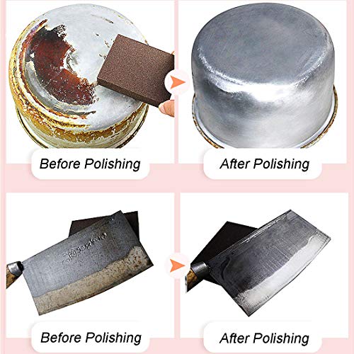 9 Pack Sanding Sponges, Coarse/Fine/Superfine, with 5pcs Latex Finger Cots, for Kitchen Metal/Drywall/Wood