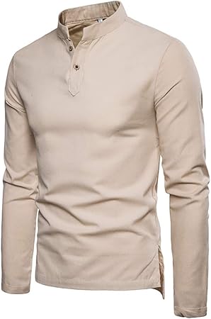 camisas para hombre color beige