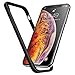 Humixx Extre Series iPhone Xs Case(2018) with Aluminum TPU Hybrid Shockproof Bumper Case Compatible with iPhone X(2017) -Matte Black