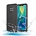 Mishcdea for Huawei Mate 20 Pro Waterproof Case Shockproof Snowproof Dirtproof Full Body Protective Case Only for Huawei Mate 20 Pro (Black)
