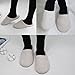 Ofoot Women's Cotton Memory Foam Washable Anti-Slip Indoor Slippers