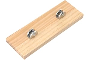 Ｂｅｓｇａ Glass Display Stand Wooden Decoration Adjustable Versatile for Glass Art Stained Plaque Desk Living Room