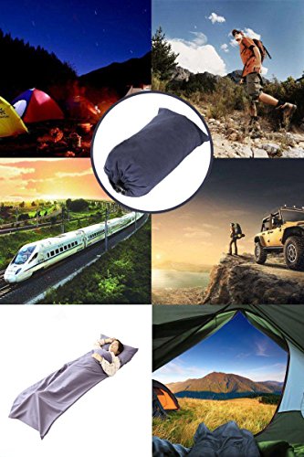 Goodlee Sleeping Bag Liner,Portable Single Soft and Breathable Sleeping Bag Liner for Traveling,Camping,Hiking and Outdoor Activities Hotel