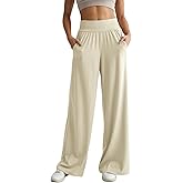 Naimula Wide Leg Yoga Pants Women Casual Loose Cozy High Waist Comfy Sports Athletic Lounge Pants with Pockets