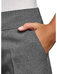 Pantalones plisados ??clásicos para dama