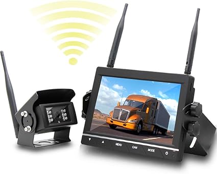Amazon Com Eway Wireless Backup Rear View Agricultural Camera 7