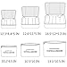 Cocoly 7pcs travel Organizers Packing Cubes Luggage Organizers Compression Pouches